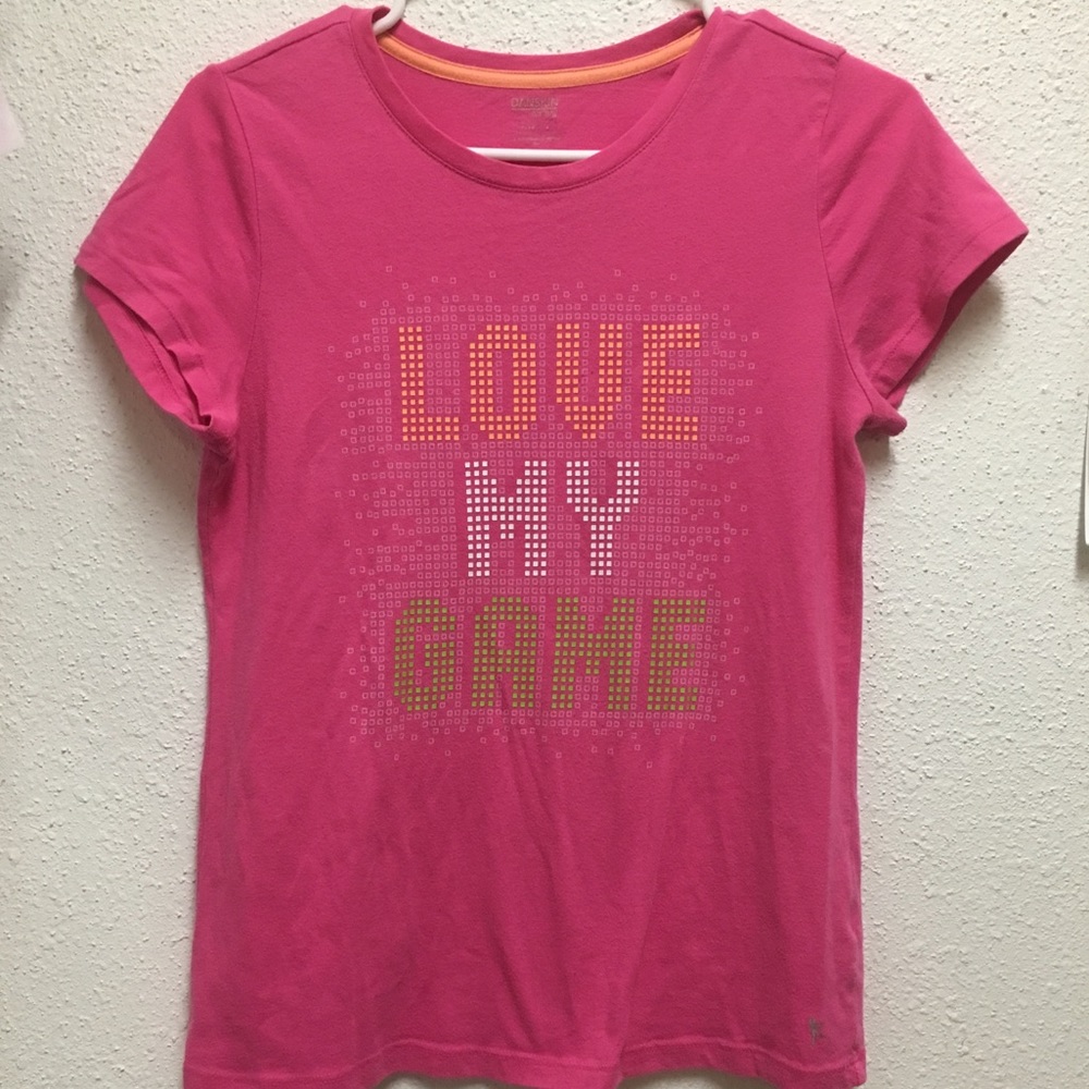 Danskin Now In pink short sleeve top